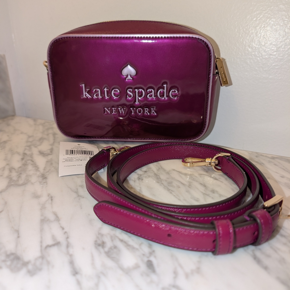 Kate Spade New York Camera Bag and Matching Card Case - Picture 2 of 14